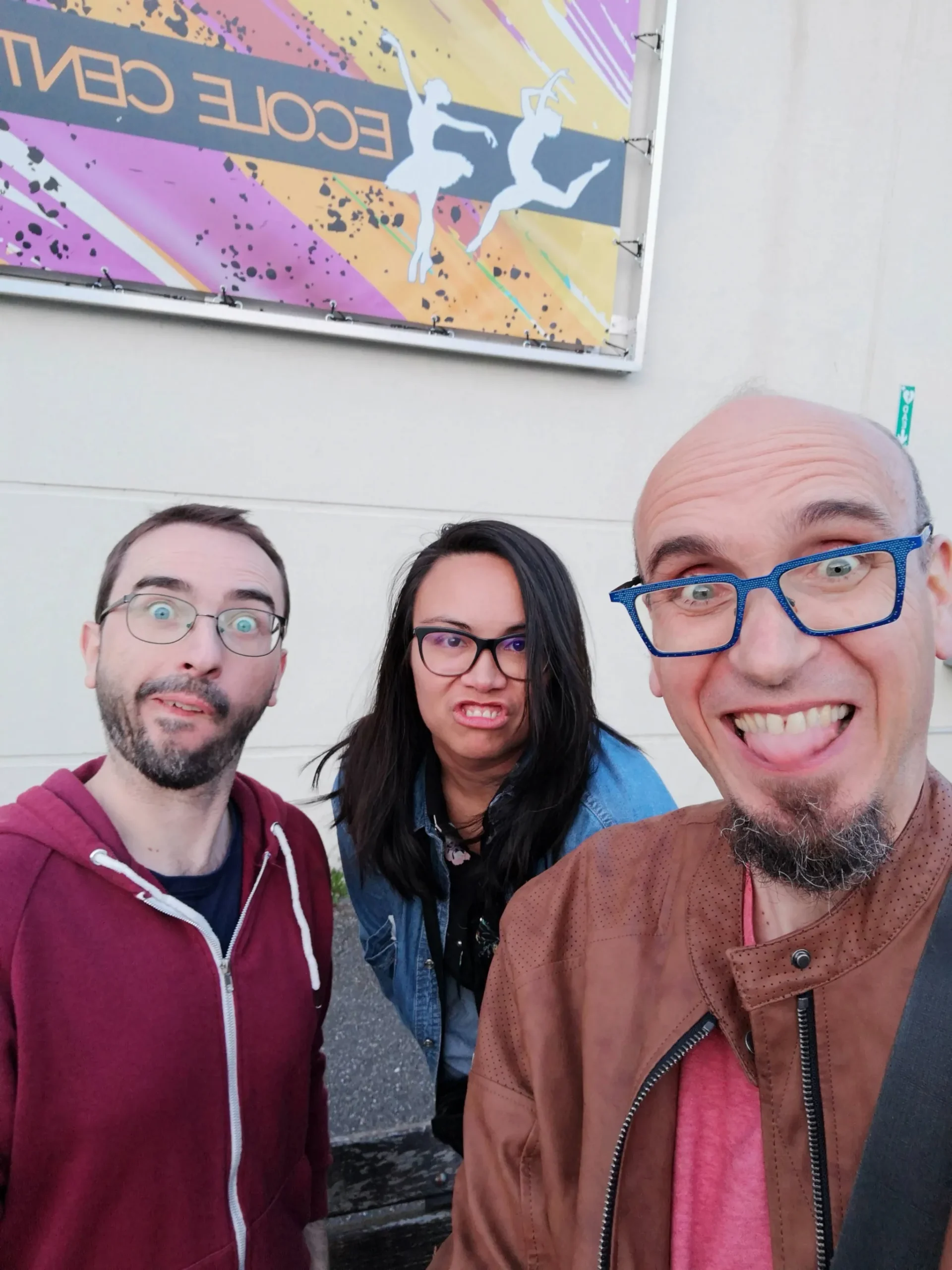Après un super spectacle de théâtre d'improvisation parentalité à La Margelle Bollwiller Alsace 