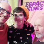 Des membres de la compagnie de théâtre d'improvisation Les 90 Lucioles - théâtre forum - spectacle parentalité