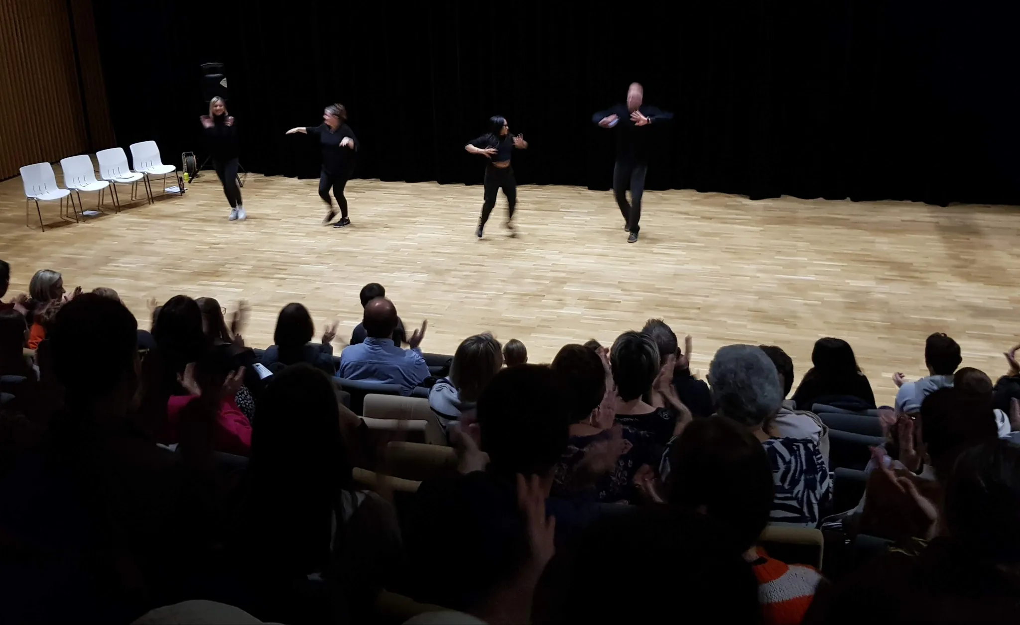 Spectacle Salle de la Cray Voujeaucourt théâtre d'improvisation 